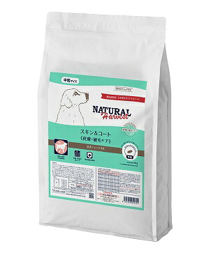 ナチュラルハーベスト　スキン＆コート　6kg 【Natural Harvest ドッグフード　皮膚・被毛ケア　パピー　成犬　シニア】 ○