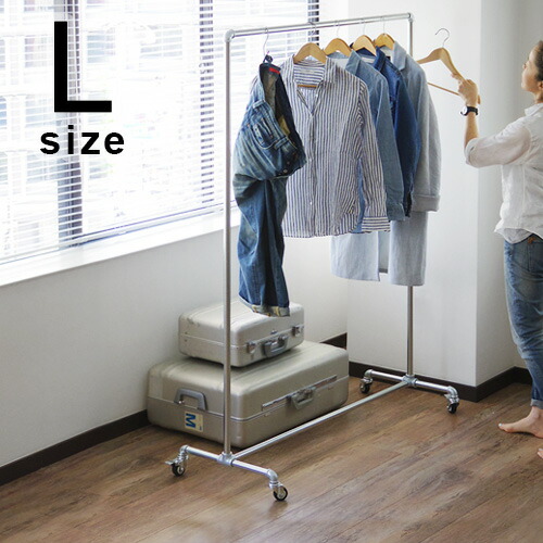 キャスター付き おしゃれ シンプル Rackガスパイプ ハンガーラック シンプル Garments 送料無料 Detail ガーメンツラック キャスター Rack スリム コートハンガー ストッパー スチール ショップ インテリア 什器 Max37倍 ガス管 ハンガーラック おしゃれ シンプル