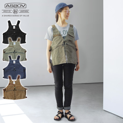 ●AS2OV・アッソブ●シュリンクナイロンキャンプベスト●多機能・フィッシング 楽天市場】キャンプ ベスト アウトドア おしゃれ 男女兼用 送料