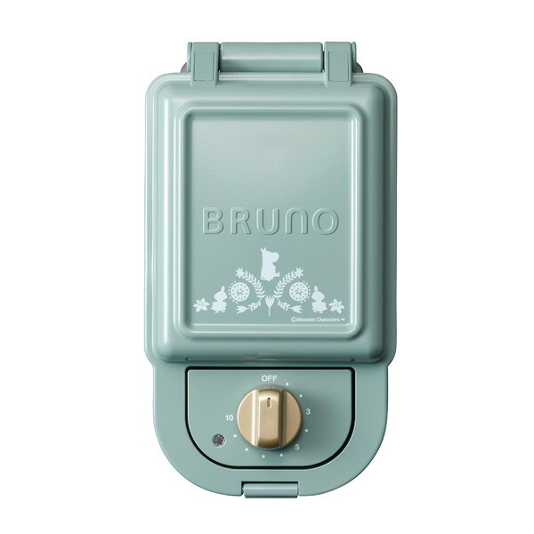 ホットサンドメーカー 耳まで ムーミン リトルミイ 送料無料 ムーミン 特典付 P10倍 Bruno かわいい 結婚祝い シングル Boe050 Bgr かわいい おしゃれ ミイ グッズ スナフキン ニョロニョロ ブルーノ ギフト ホットサンドメーカー 耳まで ムーミン リトルミイ あす楽14時