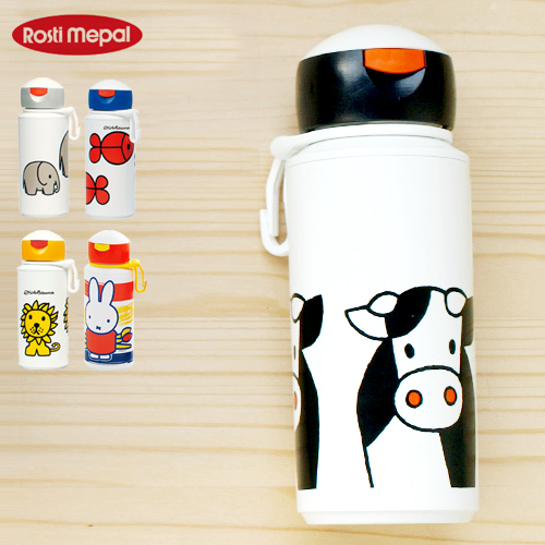 楽天市場 ドリンキングボトル あす楽14時まで Rosti Mepal Dick Bruna Drinking Bottle Pop Upブルーナ ドリンキングボトル 水筒 直飲み キッズ 子供 女の子 かわいい 軽い ホルダー 幼稚園 ミッフィー ワンタッチオープン ボトル ドリンクボトル Plywood