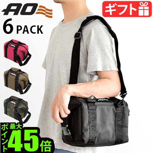 送料無料 クーラーボックス クーラーバッグ Ao Coolers エーオークーラーズキャンバス ソフトクーラー 6パック 保冷バッグ トート アウトドア 小型 折りたたみ おしゃれ 防水 キャンプ ピクニック いよいよ人気ブランド