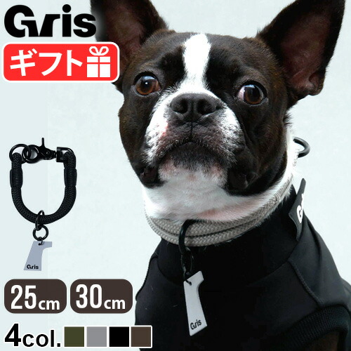 NEIGHBORHOOD グレー犬用首輪　DOG COLLAR NARROW LEATHER DOG COLLAR NARROW