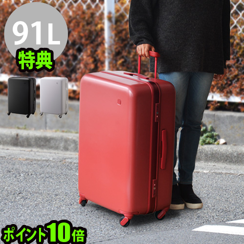 高知インター店 送料無料 スーツケース キャリーケース 大容量 あす楽14時まで P10倍 0 Suitcase スーツケース 91l 特典付 静音 静穏 軽量 Tsaロック キャリーバッグ トランク おしゃれ マクロロン ポリカーボネート 特許取得 旅行グッズ F 在庫一掃