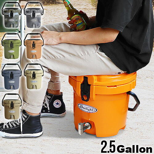 \~35%OFF/ クーラーボックス ウォータージャグ 保冷 キャンプ おしゃれ 大型 大容量アイスバケット 2.5 gallon 9.34L Deelight Ice Bucket保冷力 釣り レジャー アウトドア 椅子 給水タンク お花見◇部活 チェア 海 プール キャンプ用品 シンプル 送料無料|plywood furniture