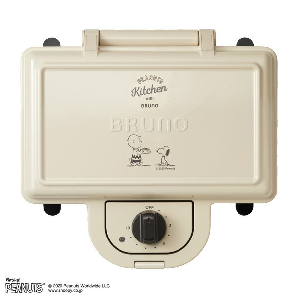 Snoopy P10倍bruno Max47倍 ホットサンドメーカー Snoopy ホットサンドメーカー Peanuts あす楽14時まで 7種プレートセットおしゃれ Plywood Peanuts 耳まで スヌーピー コンプリートセット ダブル 耳まで 送料無料 Furnitureピーナッツ ホットサンドメーカー 耳