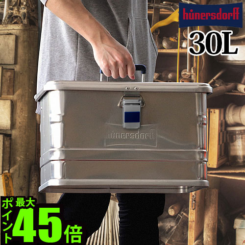 お得セット アーミー コンテナ 屋外 おしゃれ 30l フタ付き Box Profi Aluminium ボックスhunersdorff プロフィー アルミニウム メーカー直送品 ヒューナースドルフ ケース送料無料 沖縄離島除く ボックス 収納 アウトドア アルミ製 インテリア q キャンプ