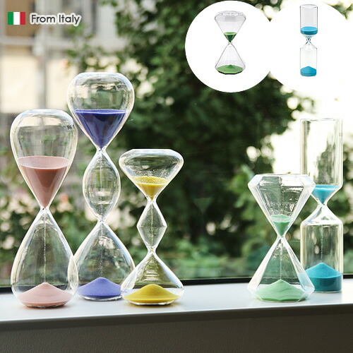 置時計 砂時計 時計 30分 あす楽14時まで 送料無料bitossi Home クレッシードレ 砂時計 グリーン 大空ブルー おしゃれ アンティーク 砂 北欧 インテリア プレゼント Smtb F キレイに着色された砂の硝子製 砂時計コレクション 置時計 砂時計 時計 30分 おしゃれ