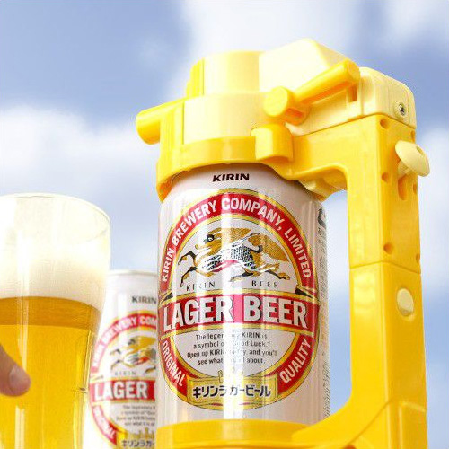 ビール サーバー ビールアワー 家庭用 BEER HOUR RICH ビールアワー リッチ 炭酸ガス不要 電池式 缶ビール ビールサーバー 電池式 キャンプ レジャー