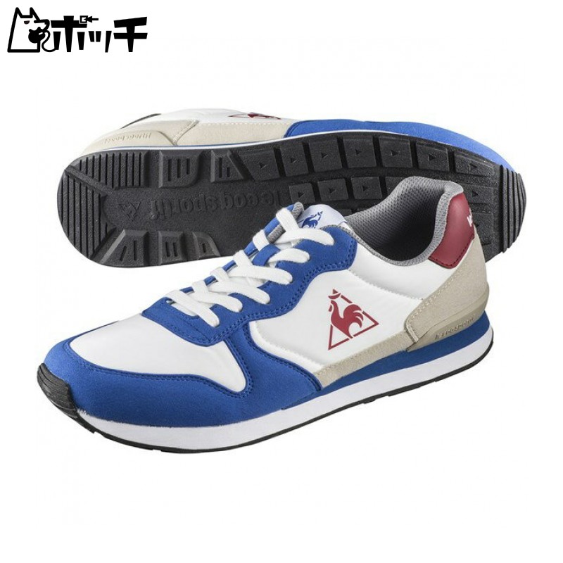 楽天市場 クーポンで30 Off Le Coq Sportif ルコックスポルティフ スニーカー ボルベツク ブルー ホワイト レッド Ql1njc05bw ポッチ