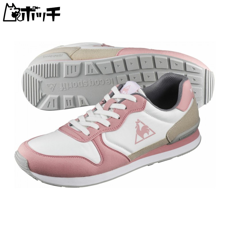 楽天市場 Le Coq Sportif ルコックスポルティフ スニーカー ボルベツク ピンク Ql1njc05pk ポッチ