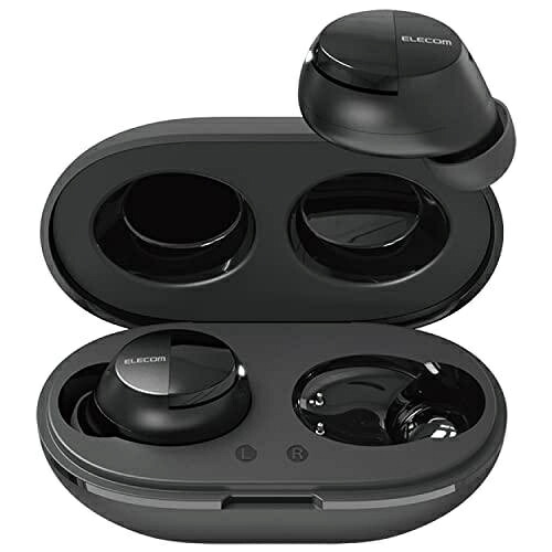 エレコム 完全ワイヤレスBluetooth(ブルートゥース)ヘッドホン LBT-TWS12BK