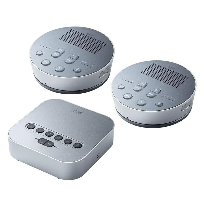 サンワサプライ Bluetooth(ブルートゥース)話し合い金棒引き電話機 MM-BTMSP3
