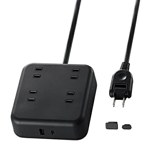 エレコム 20Wデスクトップ型USBタップ T-U04-4220BK