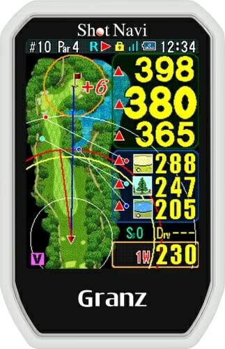 Shot Navi Exceeds GPSナビ ホワイト ShotNavi 《2024年モデル》ShotNavi EXCEEDS[エクシーズ