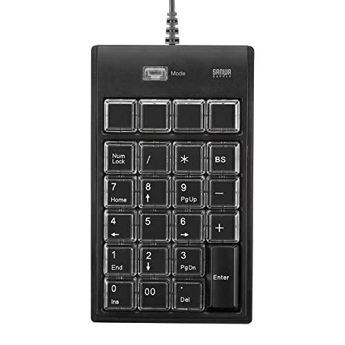 サンワサプライ プログラマブルテンキー NT-19UH2BKN2 マウス・キーボード・入力機器-テンキー-パソコン・周辺機器
