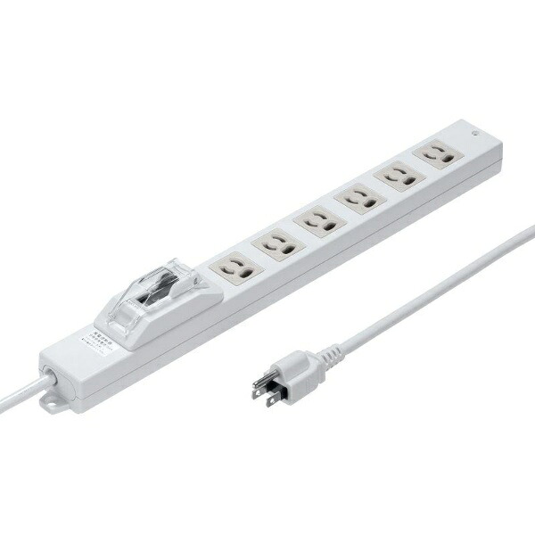 サンワサプライ 漏電ブレーカータップ TAP-BR36LN-5