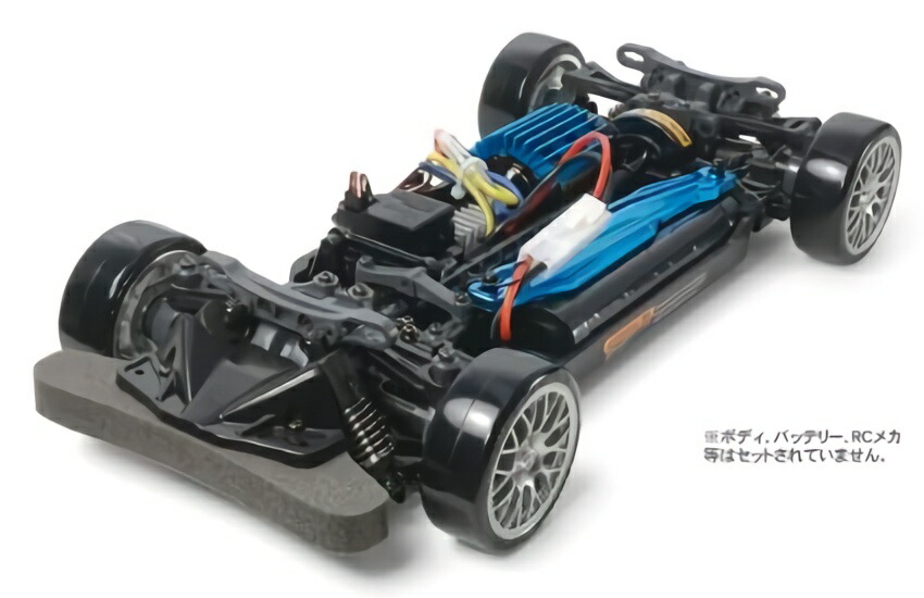 タミヤ TT02 2駆ドリコンバージョンキット RX-7 グレー 1/ タミヤTT-02用 2駆ドリコンバージョンキット プラパーツセット