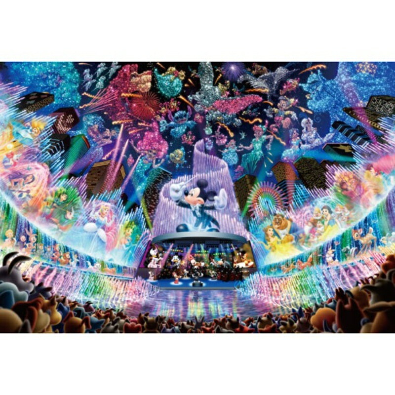 東京ディズニーランド40周年記念 ジグソーパズル 500ピース 楽天市場】ジグソーパズル 40周年グランドフィナーレ パズル500