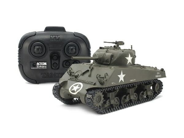 アメリカ M4A3シャーマン戦車 タミヤ 48217 35RC 48217/2.4  48217/2.4 タミヤ