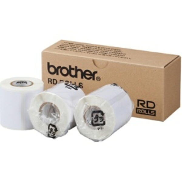 ブラザー RDロール プレカット紙ラベル(PDラベルA) ラベルサイズ50×85mm 123枚/ロール RD-M11J1 1パック(3ロール)