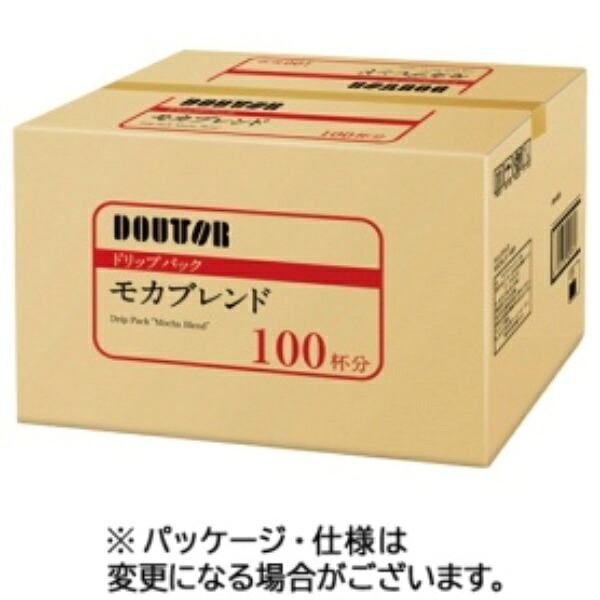 ドトールコーヒー ドリップパック モカブレンド ７ｇ １箱（１００袋）