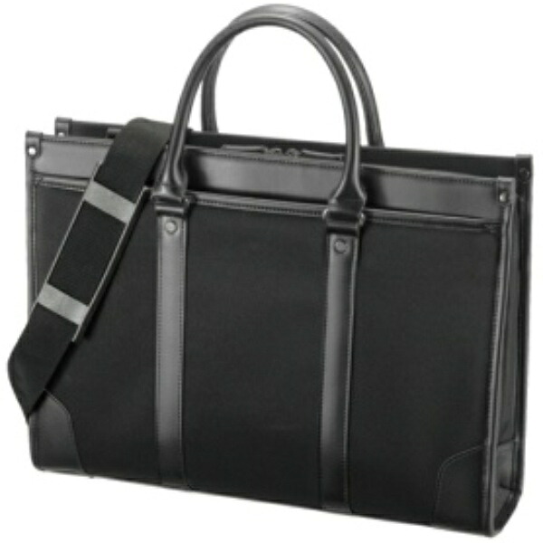 サンワサプライ ビジネス・就活ＰＣバッグ １３．３型ワイド対応 ブラック ＢＡＧ－Ｃ４１ＢＫ １個