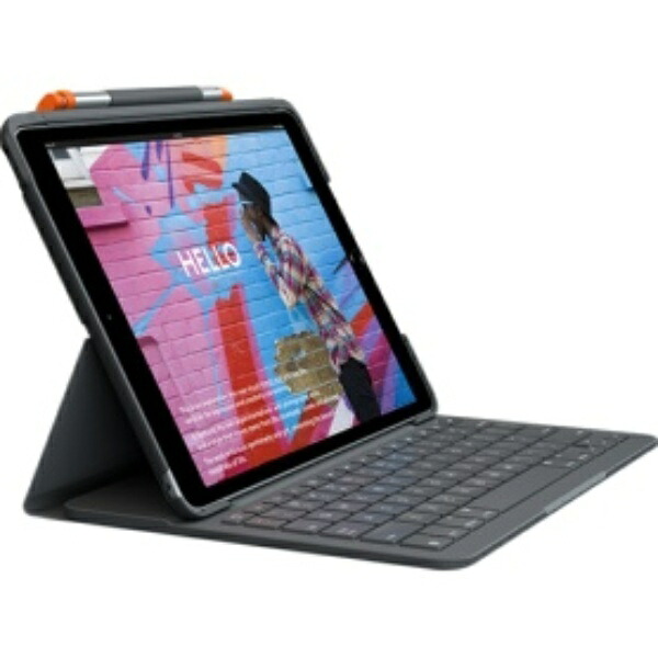 ロジクール か細い フォリオ ｉＫ１０５５ Ｂｌｕｅｔｏｏｔｈ鍵盤一体型容れもの 黒鉛 ＩＫ１０５５ＢＫ １台 スマートフォン・タブレット-タブレット用キーボード-タブレットPCアクセサリー
