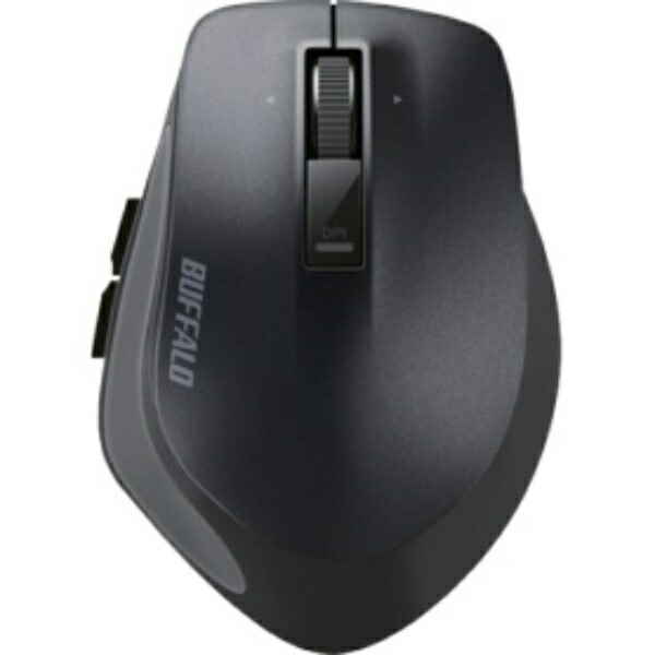 バッファロー 無線 ＢｌｕｅＬＥＤ プレミアムフィットマウス Ｍサイズ ブラック ＢＳＭＢＷ５００ＭＢＫ １個