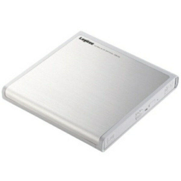 ロジテック ＵＳＢ２．０ポータブルＤＶＤ編集再生書込ソフト付き ホワイト ＬＤＲ－ＰＭＪ８Ｕ２ＶＷＨ １台