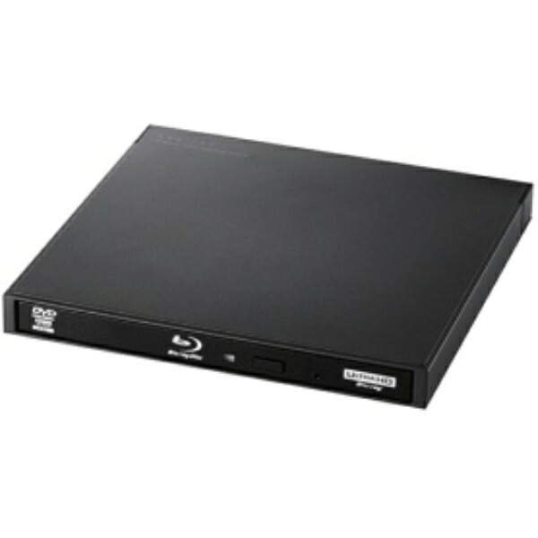 ロジテック Ｔｙｐｅ&minus;Ｃ対応 コンパクトポータブルブルーレイドライブ ブラック ＬＢＤ&minus;ＰＷＡ６Ｕ３ＣＬＢＫ １台｜ポッチ 13,630円