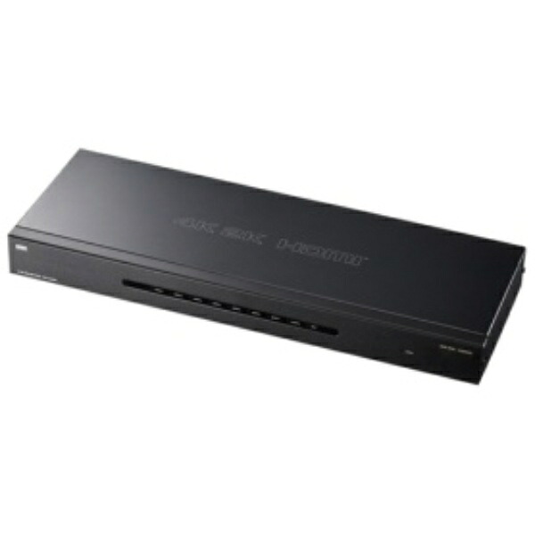 サンワサプライ ４Ｋ２Ｋ相応うＨＤＭＩ振りあてる器 ８振りあてる ＶＧＡ－ＵＨＤＳＰ８ １台