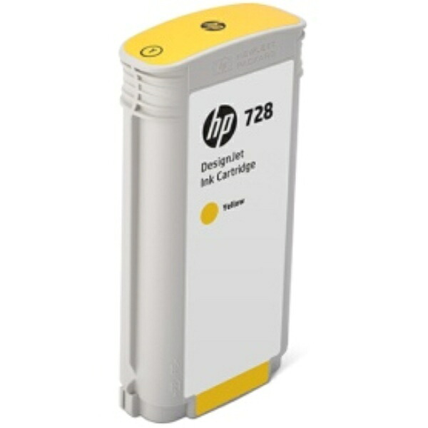ＨＰ　ＨＰ７２８　インクカートリッジ　イエロー　１３０ｍｌ　Ｆ９Ｊ６５Ａ　１個 038-0096