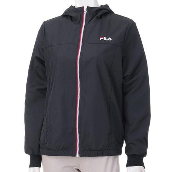 開催中 FILA フィラ 裏フリースブルゾンブラック M 226-242 15-02