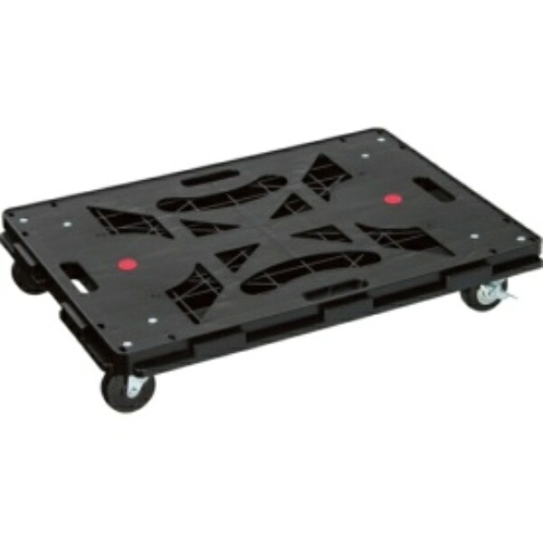 ＹＡＭＡＺＥＮ(山善 ヤマゼン)　ＢＩＧ連結平台車　パレッティー　ＹＲＢ－ＧＳ７５ＢＫ　１台 562-4838