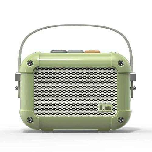Divoom 手のうち大きさの本格派Bluetooth(ブルートゥース)金棒引き Macchiato-Green MACCHIATO_GREEN
