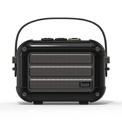 Divoom 手のひらサイズの本格派Bluetooth(ブルートゥース)スピーカー Macchiato-BLACK MACCHIATO_BLACK