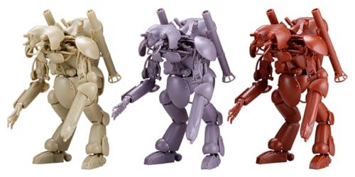 海洋堂 アートプラ ARTPLA ヒューマノイド型無人邀撃機グローサーフント 3機セット 1/35スケール 未塗装 プラスチックモデルキット