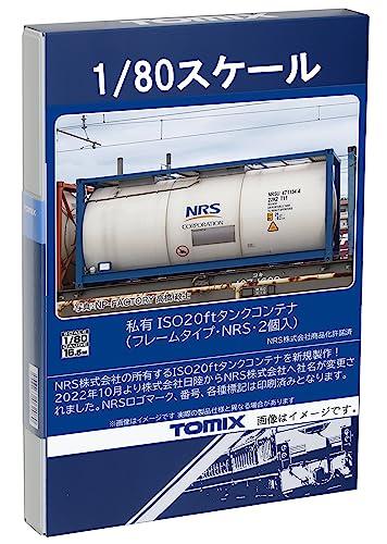 TOMIX HOゲージ 私有 ISO20ftタンクコンテナ フレームタイプ NRS 2個入 HO-3143 鉄道模型用品