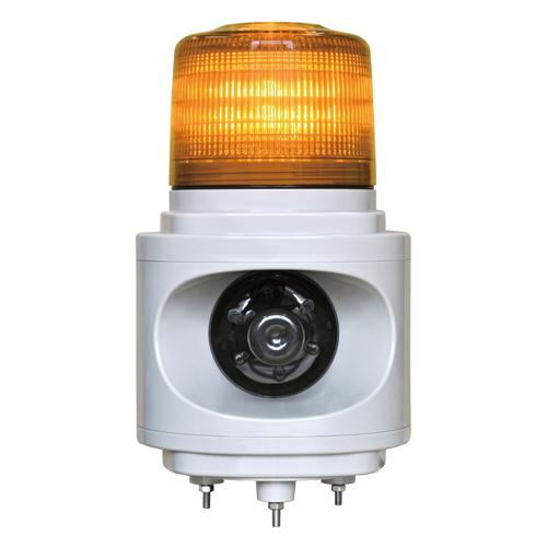 エスコ （Esco） 車両入出庫警告灯 音声案内付/黄 AC100V EA864CW-57