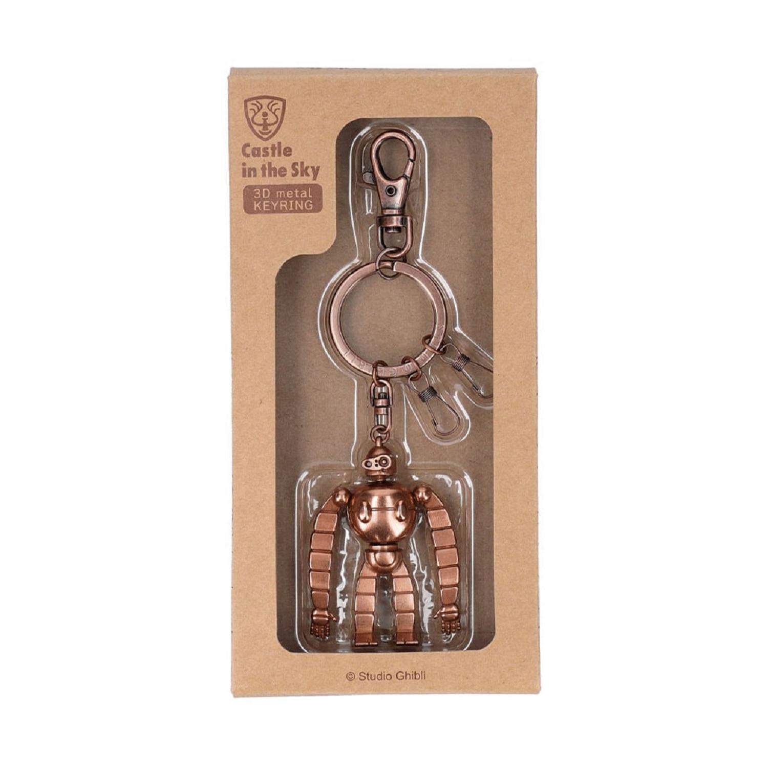 楽天市場】天空の城ラピュタ ロボット兵 メタルキーリング【メール便