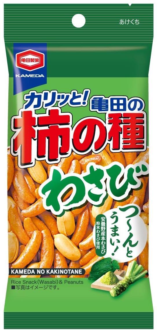 楽天市場】☆まとめ買い☆ 亀田製菓（株） 亀田の柿の種わさび6
