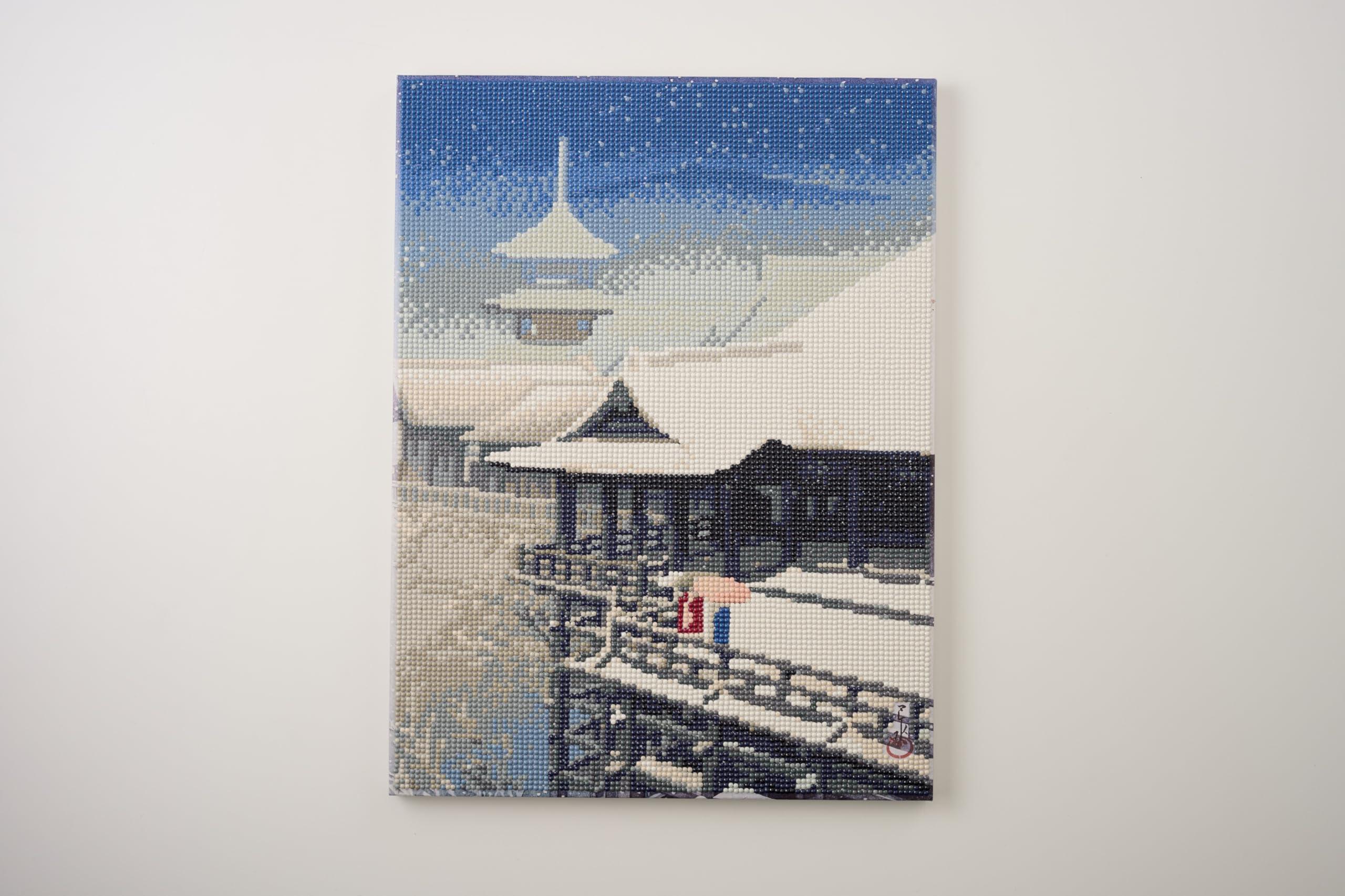 浮世絵　10枚セット 値下げ ビーズキット 『ダイヤモンドフィックス 浮世絵コレクション