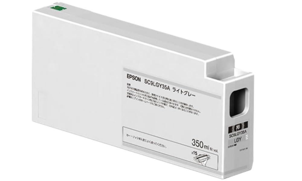 エプソン インクカートリッジ SC9LGY35A ライトグレー 350ml 純正品