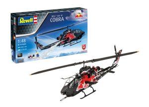 レベル ギフトセット 05640 AH-1F コブラ:フライングブルズ 25周年 1:48スケール 未組み立て プラモデルキット アクセサリー付き