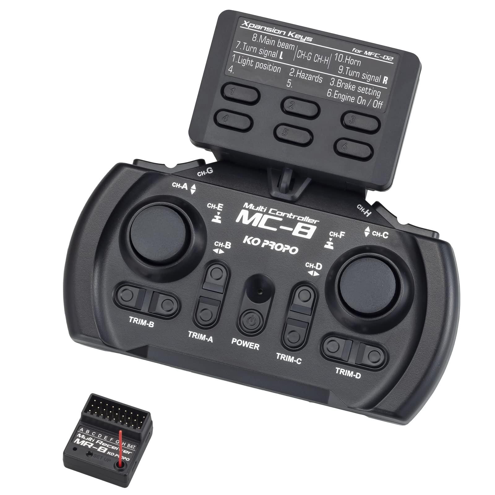 近藤科学 MC-8 2.4GHz MX-F キーエクスパンションEXP-801付きセット 10716 9,689円
