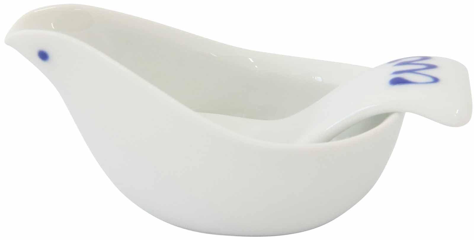 源右衛門　染錦唐花　ソース　ドレッシングポット　専用スプーン 源右衛門 染錦唐花 ソース ドレッシングポット 専用スプーン