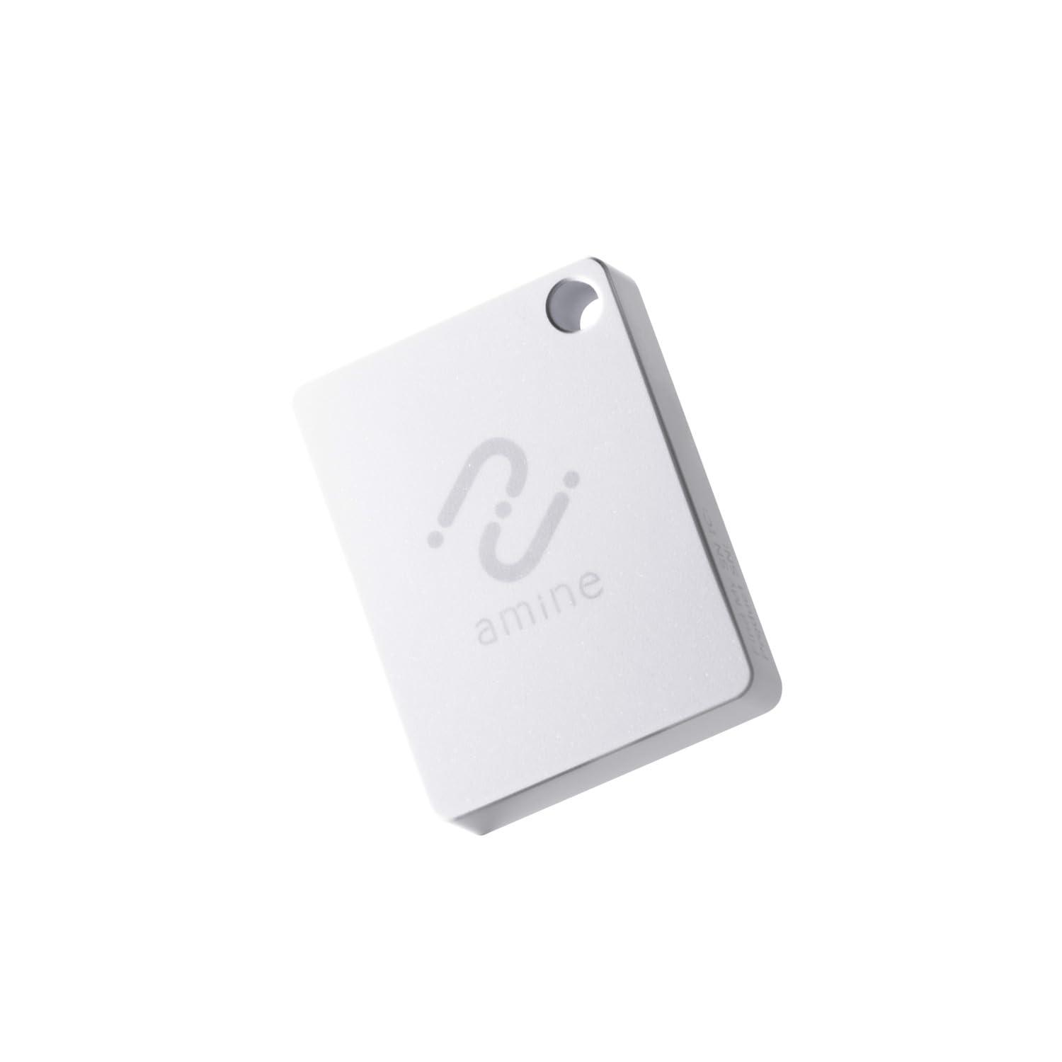 ロジテック スマートトラッカー タグ型 IP68 iOS対応 最大5年使い切りタイプ ホワイト LGT-NNTG1WHA