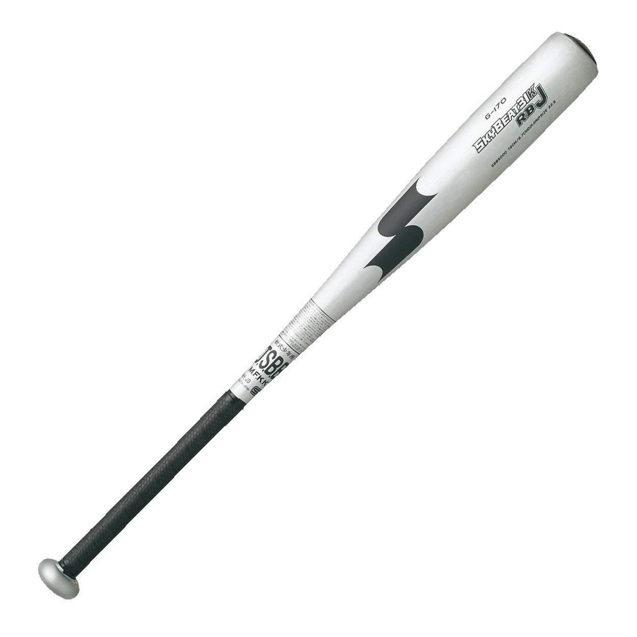 SSK(エスエスケイ) 野球 軟式バット 金属製 スカイビート31K RB SBB5000 NBシルバー×ブラック 76cm 少年野球対応