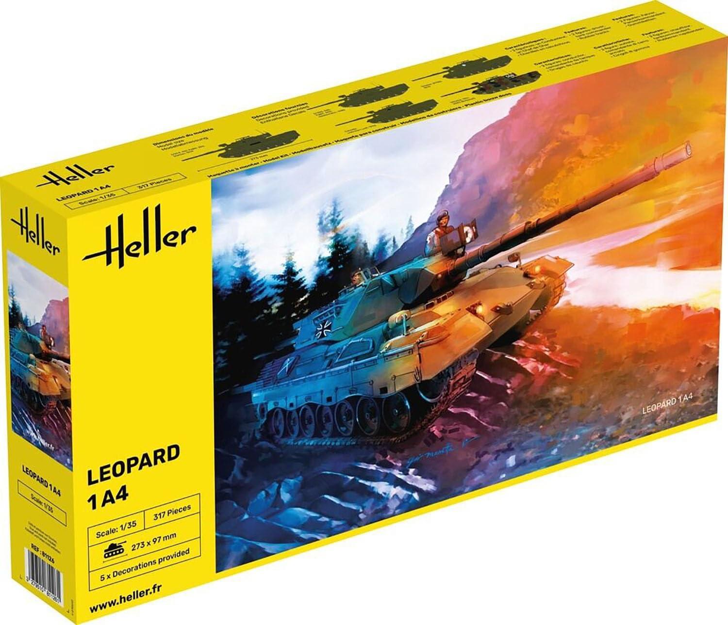 プラッツ エレール 1/35 ドイツ軍 レオパルト 1A4 プラモデル HE81126